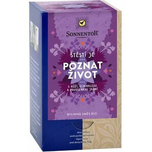 SONNENTOR BIO Poznat život bylinná směs s kořením sáčky 18 x 1.5 g obraz