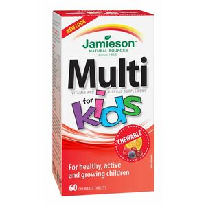 JAMIESON Multi Kids multivitamín cucací tablety 60 ks obraz