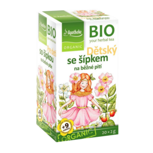 APOTHEKE BIO Dětský ovocný čaj se šípkem sáčky 20 x 2 g obraz