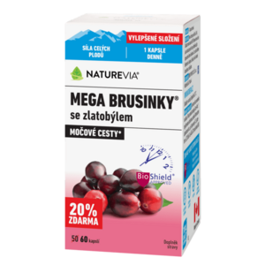 NATUREVIA Mega brusinky 60 kapslí obraz