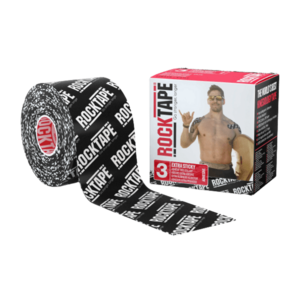 ROCKTAPE H2O Kinesiologický tejp - design logo black 5 m obraz