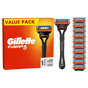 GILLETTE Fusion5 Pánský holicí strojek, 1 holicí strojek, 11 náhradních hlavic obraz