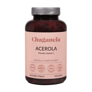 CHAGANELA Acerola (přírodní vitamín C) 150 kapslí obraz