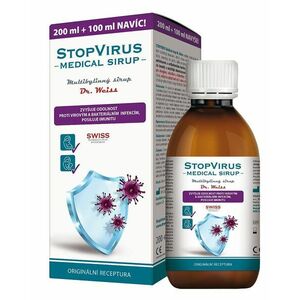 DR.WEISS STOPVIRUS Medical sirup 300 ml obraz