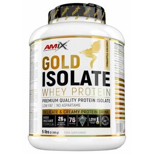 AMIX Gold Whey Protein Isolate, Ananas-Kokosový džus 2280 g obraz