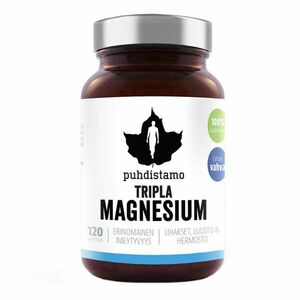 PUHDISTAMO Triple Magnesium 120 kapslí obraz