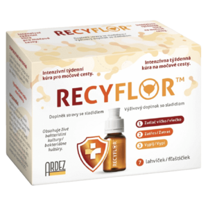 RECYFLOR kúra pro močové cesty 7 x 8 ml obraz