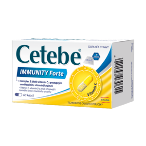 Cetebe Vitamín C 60 kapslí obraz