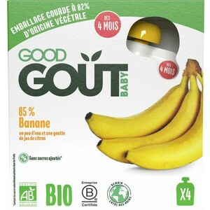 GOOD GOÛT BIO Banán 4 x 85 g obraz