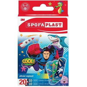 SPOFAPLAST Spofaplast 118 Dětské náplasti - chlapecký motiv 20 ks obraz