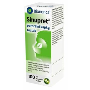 SINUPRET perorální kapky roztok 100 ml obraz