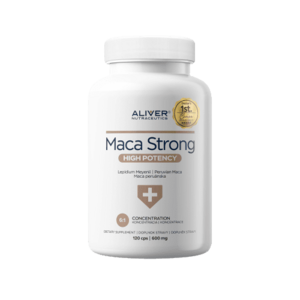 ALIVER NUTRACEUTICS Doctor´s 1st. choice Maca strong 120 kapslí obraz