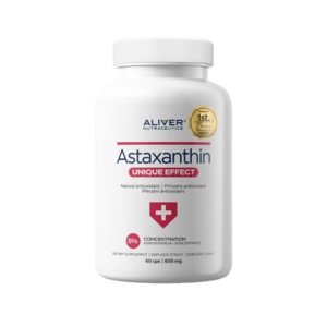 ALIVER NUTRACEUTICS Doctor´s 1st. choice Astaxanthin 60 kapslí obraz