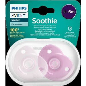 PHILIPS AVENT Šidítko Soothie 0-6m dívka 2 ks obraz