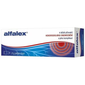 ALFALEX rektální mast 25 g obraz