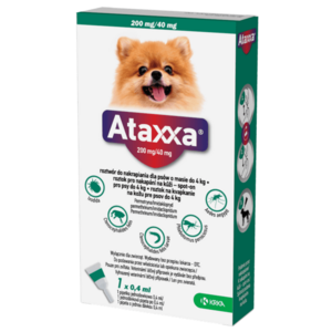 ATAXXA Pro psy spot.on.do 4 kg, 0.4 ml obraz