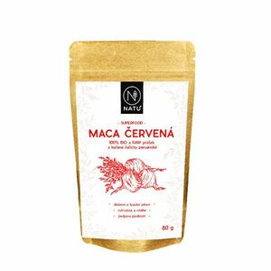 NATU Maca červená BIO prášek 80 g obraz