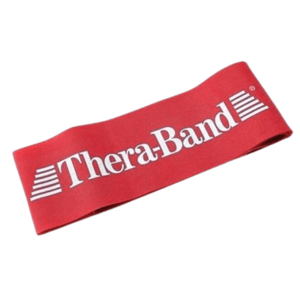 THERABAND Thera-Band Loop 7, 6cmx30, 5cm - Červená, středně silná obraz