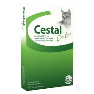 CESTAL Cat žvýkací tablety pro kočky 8 ks obraz