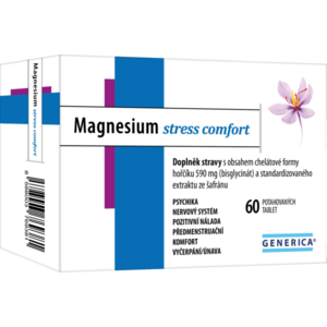 GENERICA Magnesium stress comfort 60 tablet obraz