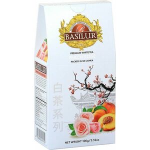 BASILUR White Tea Peach Rose papír 100 g obraz