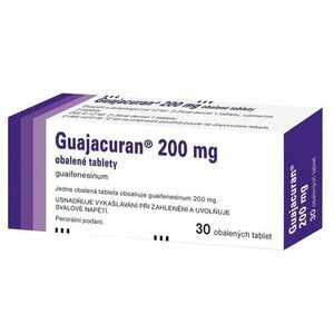 GUAJACURAN 200 mg 30 tablet obraz