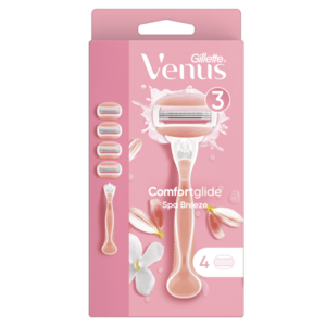 GILLETTE VENUS Venus ComfortGlide Spa Breeze Holicí strojek + 4 holicí hlavice obraz