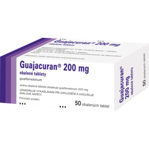 GUAJACURAN 200 mg 50 tablet obraz