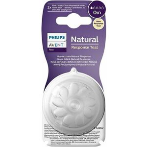 PHILIPS AVENT Savička Natural Response 1 první průtok 0m, 2 ks obraz