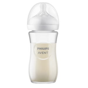 PHILIPS AVENT Láhev Natural Response skleněná 240ml, 1m+ obraz