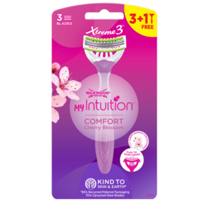 WILKINSON SWORD MY Intuition Comfort Cherry Blossom jednorázový holicí strojek 4 ks obraz