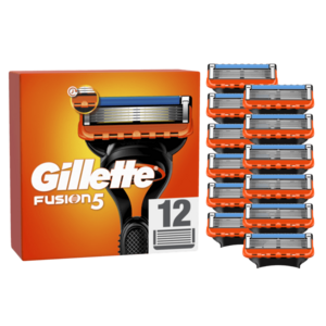 GILLETTE Fusion5 Náhradní holicí hlavice pro muže, 12 ks obraz