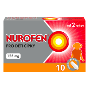 NUROFEN pro děti 125 mg čípky obraz