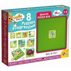 LISCIANIGIOCH Carotina Baby 8xPuzzle - Farma obraz