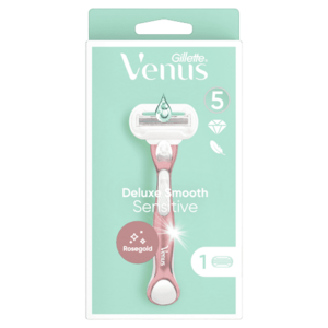 GILLETTE VENUS Deluxe smooth sensitive rose gold holicí strojek obraz