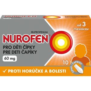 NUROFEN pro děti 60 mg čípky obraz