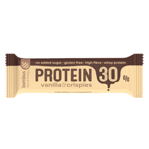 BOMBUS Protein 30% vanilla & crispies 50 g obraz