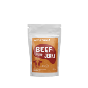 ALLNATURE Beef Pepper Jerky 25 g obraz