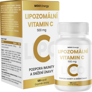 MOVIT ENERGY Lipozomální Vitamin C 500 mg 120 kapslí obraz