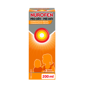 NUROFEN pro děti 20mg/ml per. suspenze Pomeranč II 200 ml obraz