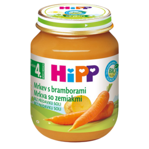 HIPP Zelenina BIO Karotka s brambory 125 g obraz