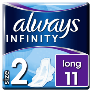 ALWAYS Infinity Long velikost 2 s křidélky 11 ks obraz