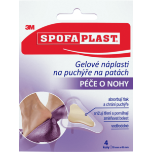 SPOFAPLAST 3M 912N Gel.nápl.puchýře na patách 4 ks obraz