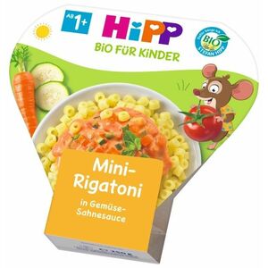 HIPP Mini-Rigatoni se zeleninou ve smetanové omáčce 250 g obraz