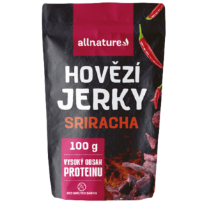 ALLNATURE BEEF Sriracha Jerky 100 g obraz