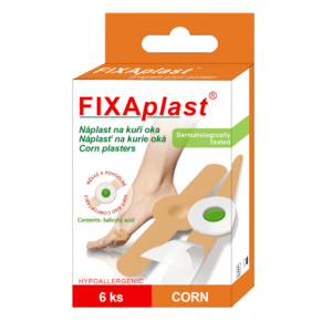 FIXAPLAST Náplast Corn na kuří oka 6 kusů 6 ks obraz