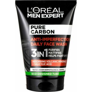 L'ORÉAL PARIS Pure Carbon 3v1 čisticí gel proti nedokonalostem pleti 100 ml obraz