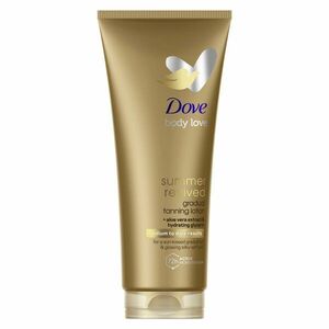 DOVE Derma Spa Summer Revived Tónovací tělové mléko, Dark 200 ml obraz