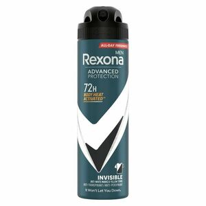 REXONA MEN Invisible Black + White Antiperspirant sprej 150 ml obraz