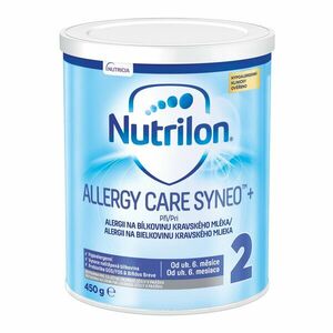 NUTRILON Allergy Care Syneo+ 2, pokračovací kojenecké mléko 450 g obraz